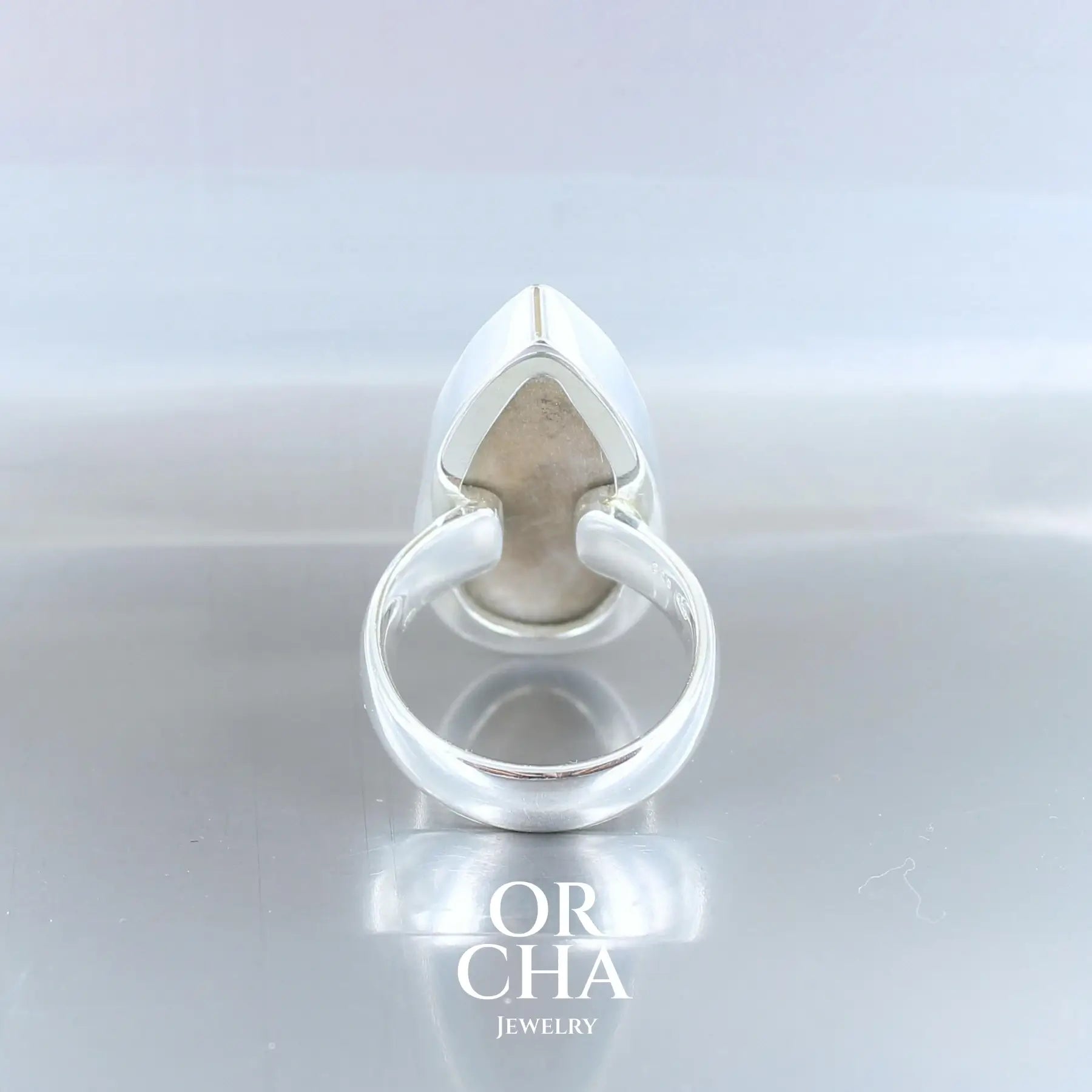 Bague en argent avec Dioptase - Essential