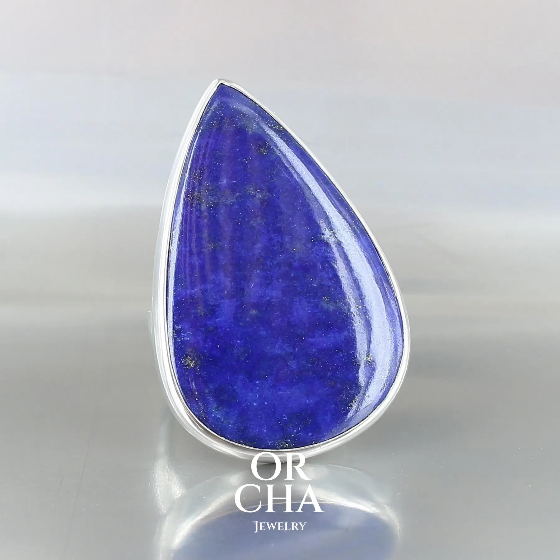 Bague en argent avec Lapis Lazuli - Essential