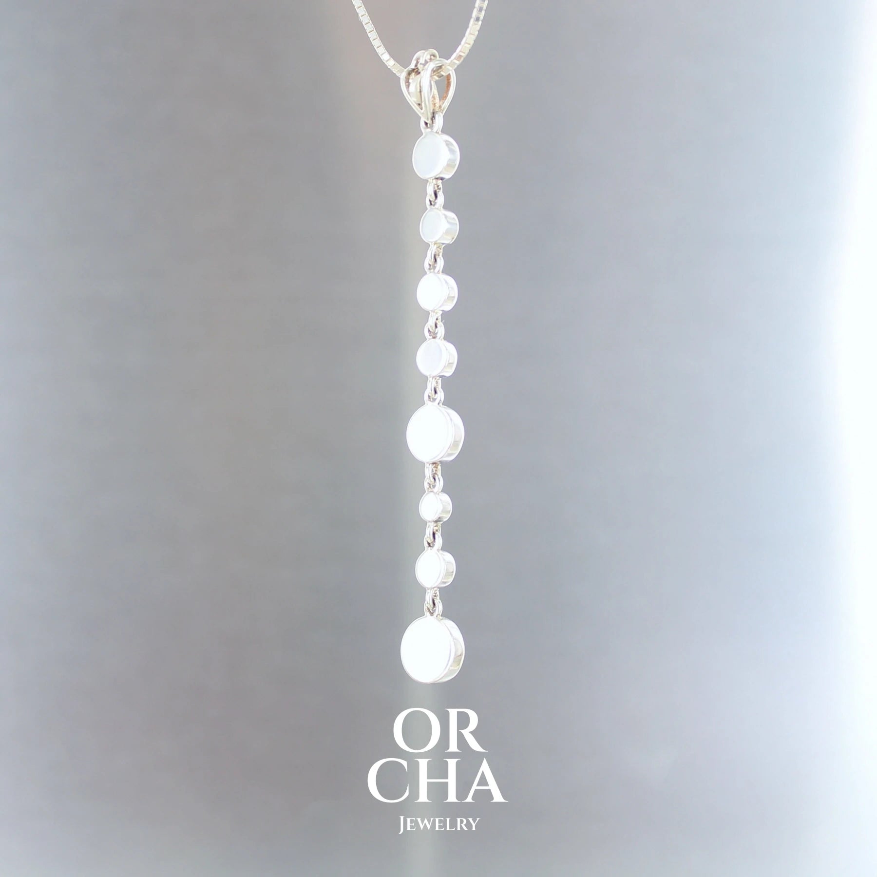 Pendentif en argent avec Tourmalines - Paradis