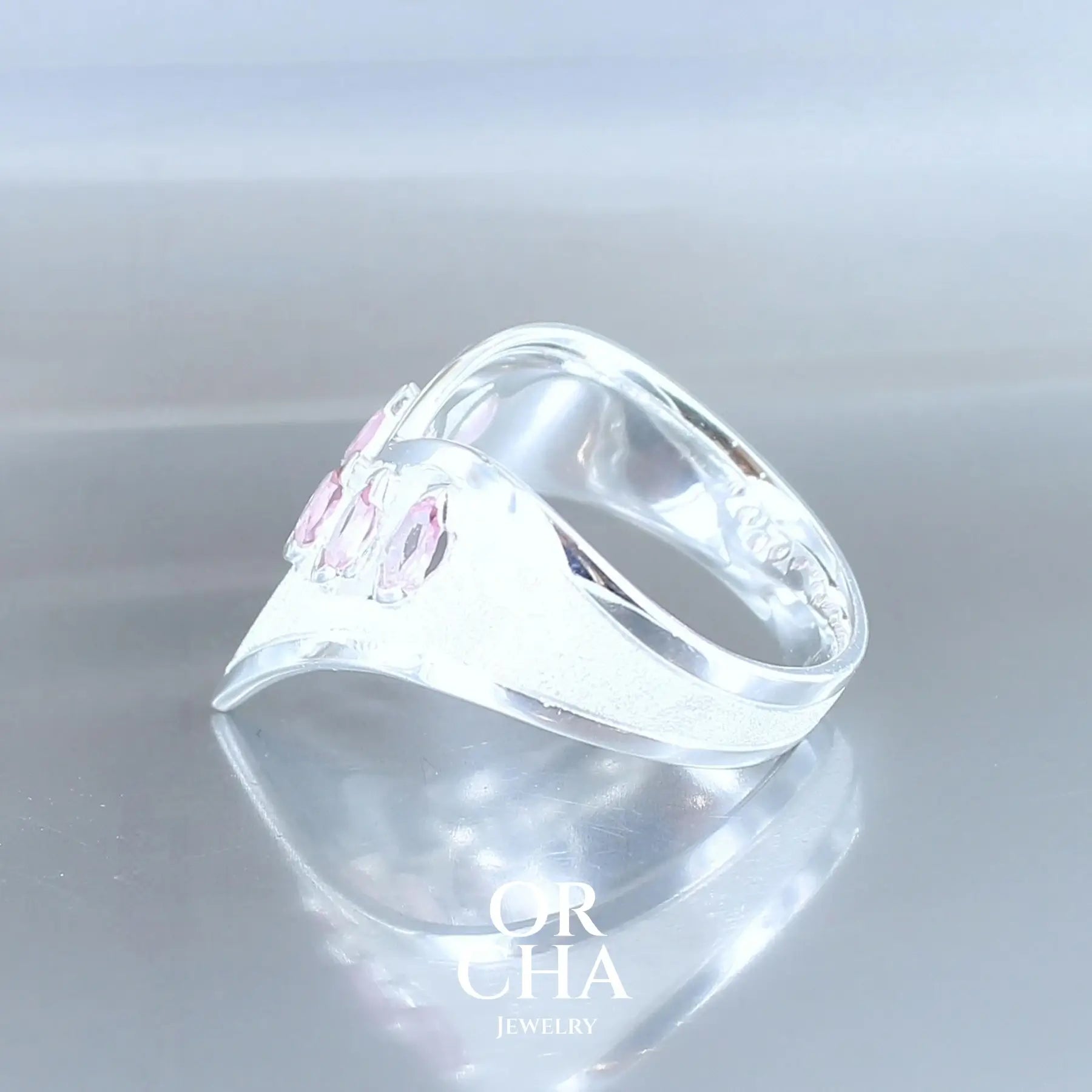 Bague en argent avec Tourmalines - Bastet