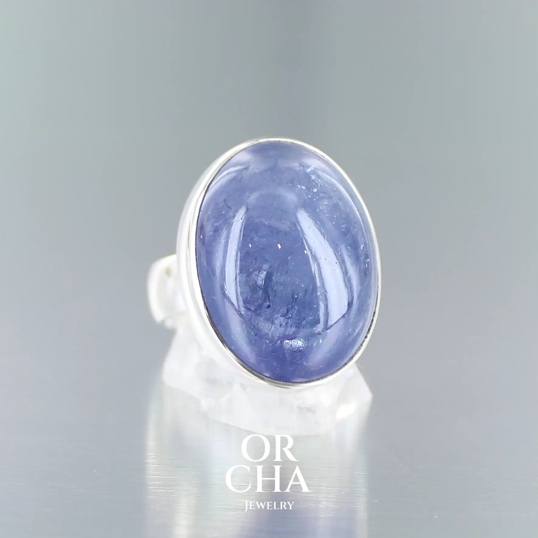 Bague en argent avec Tanzanite - Essential
