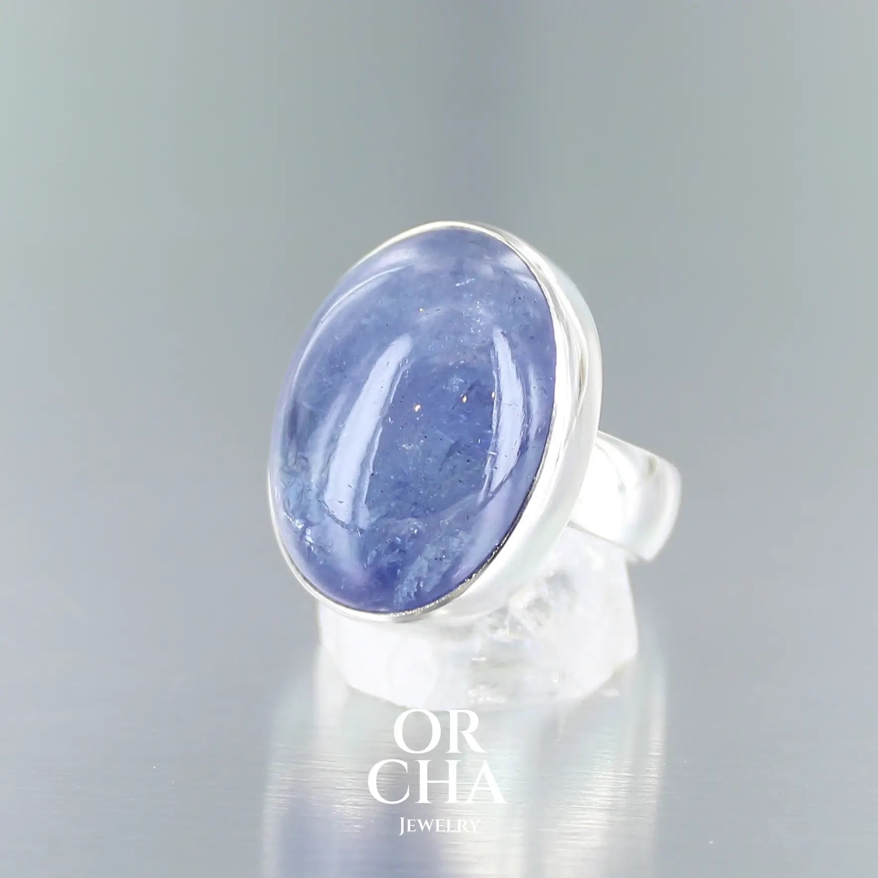 Bague en argent avec Tanzanite - Essential