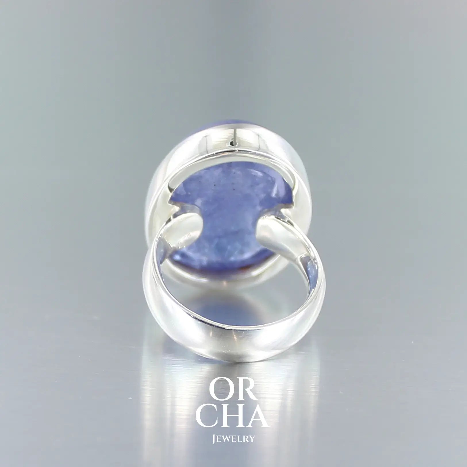 Bague en argent avec Tanzanite - Essential