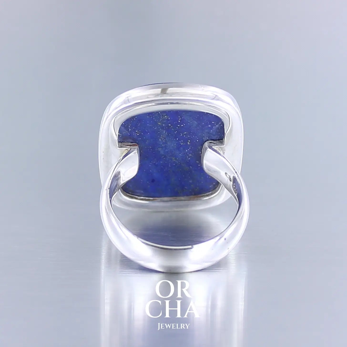 Bague en argent avec Lapis Lazuli - Essential