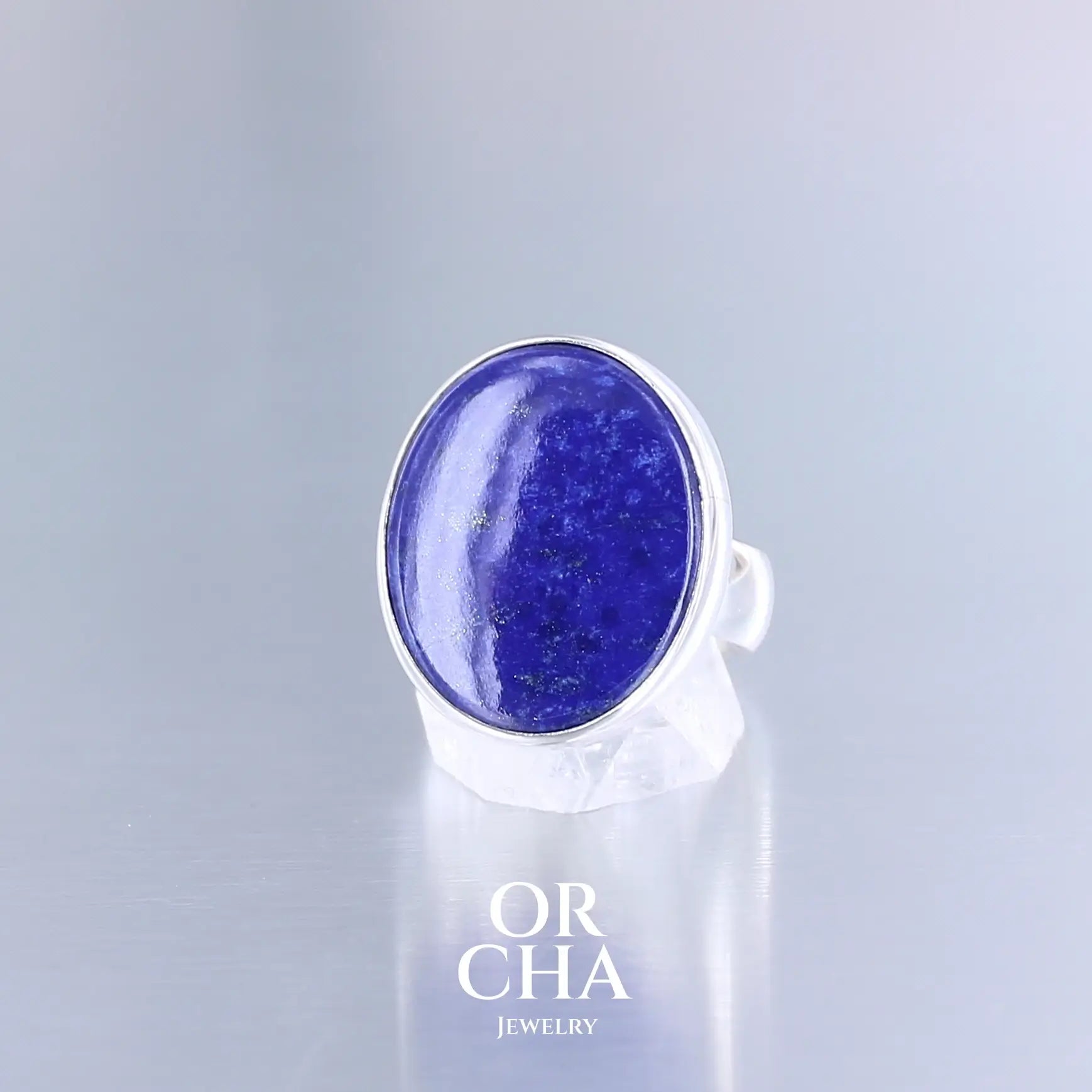 Bague en argent avec Lapis Lazuli - Essential