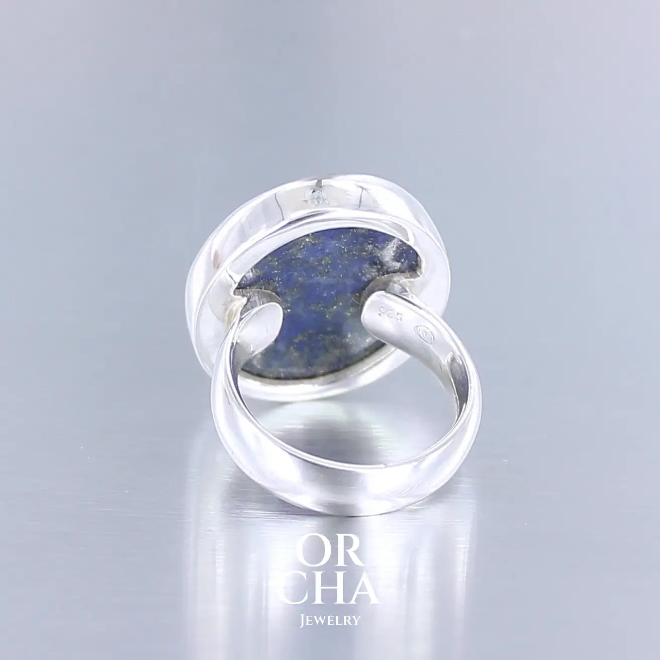 Bague en argent avec Lapis Lazuli - Essential