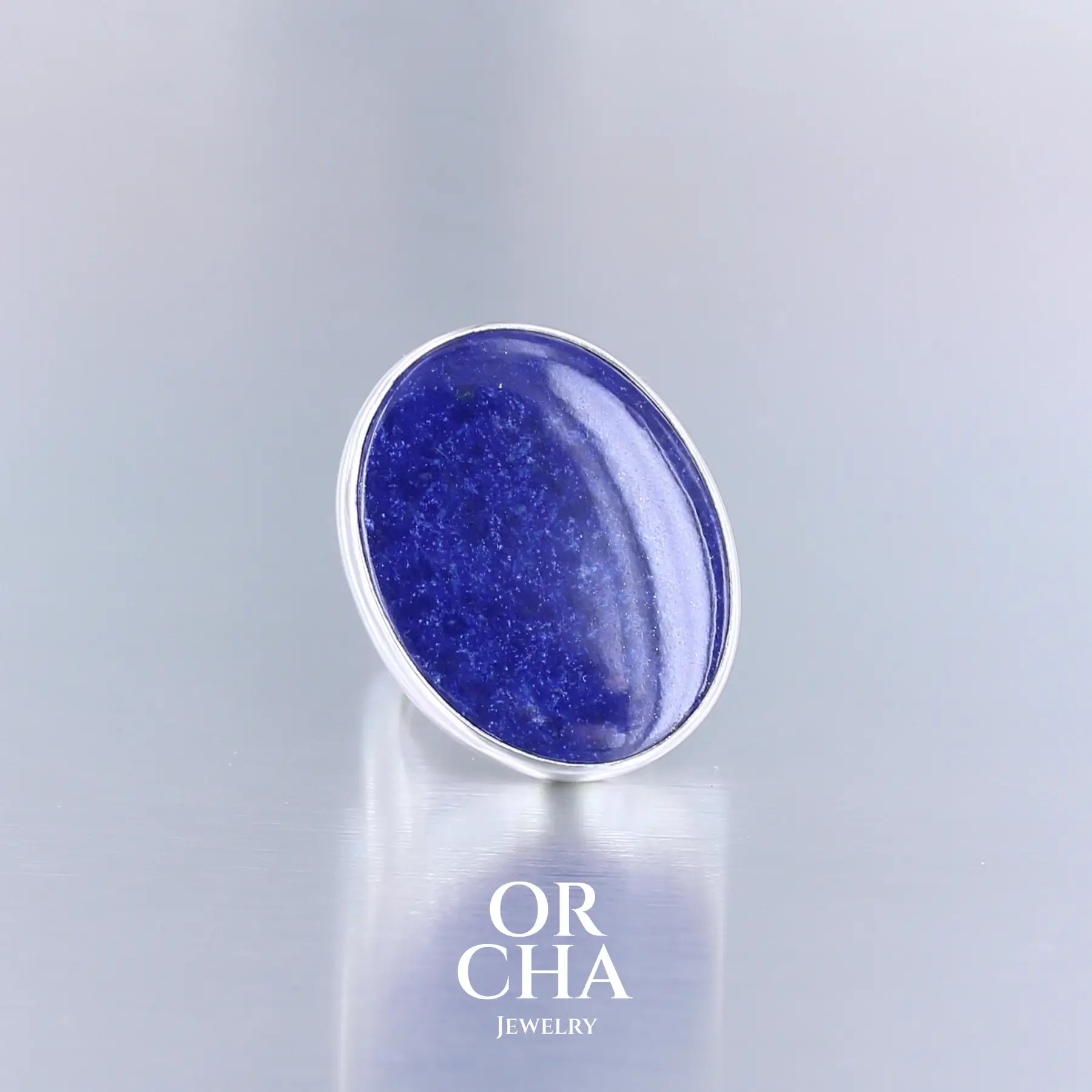 Bague en argent avec Lapis Lazuli - Essential