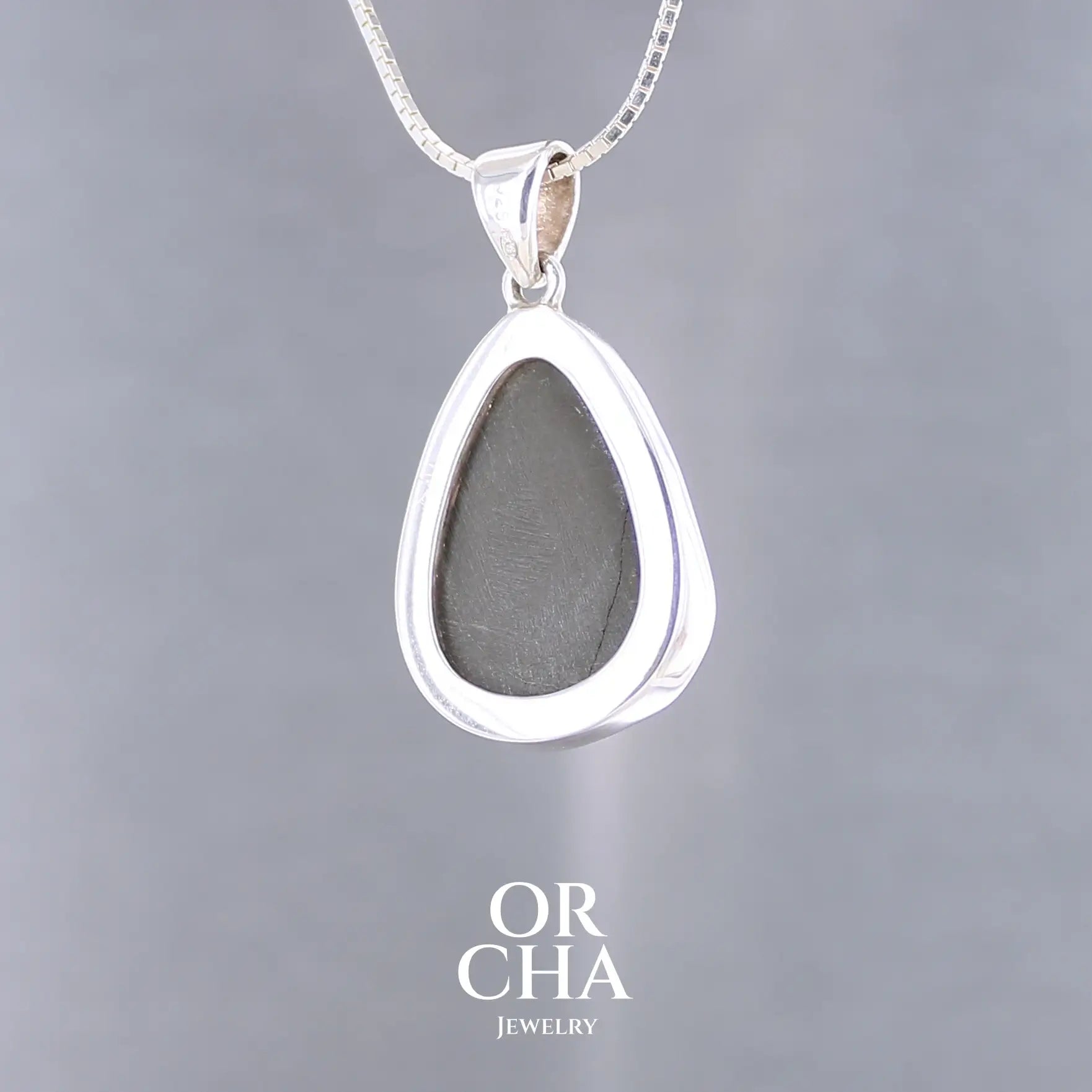 Pendentif en argent avec pyrite brute - Essential