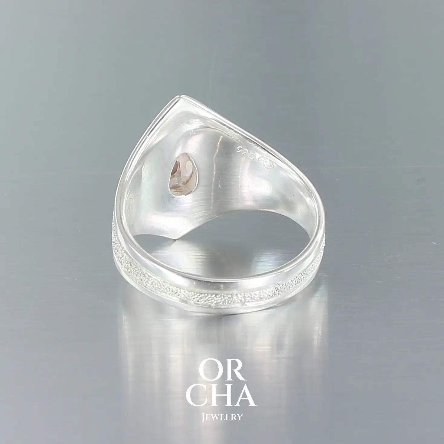 Bague en argent avec Tourmaline - Elven