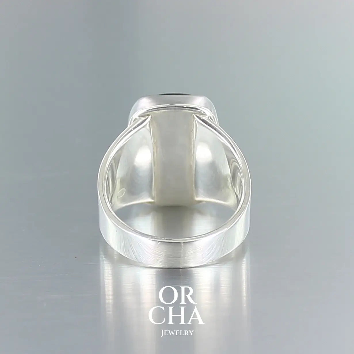 Bague en argent avec Tourmaline - Orcha