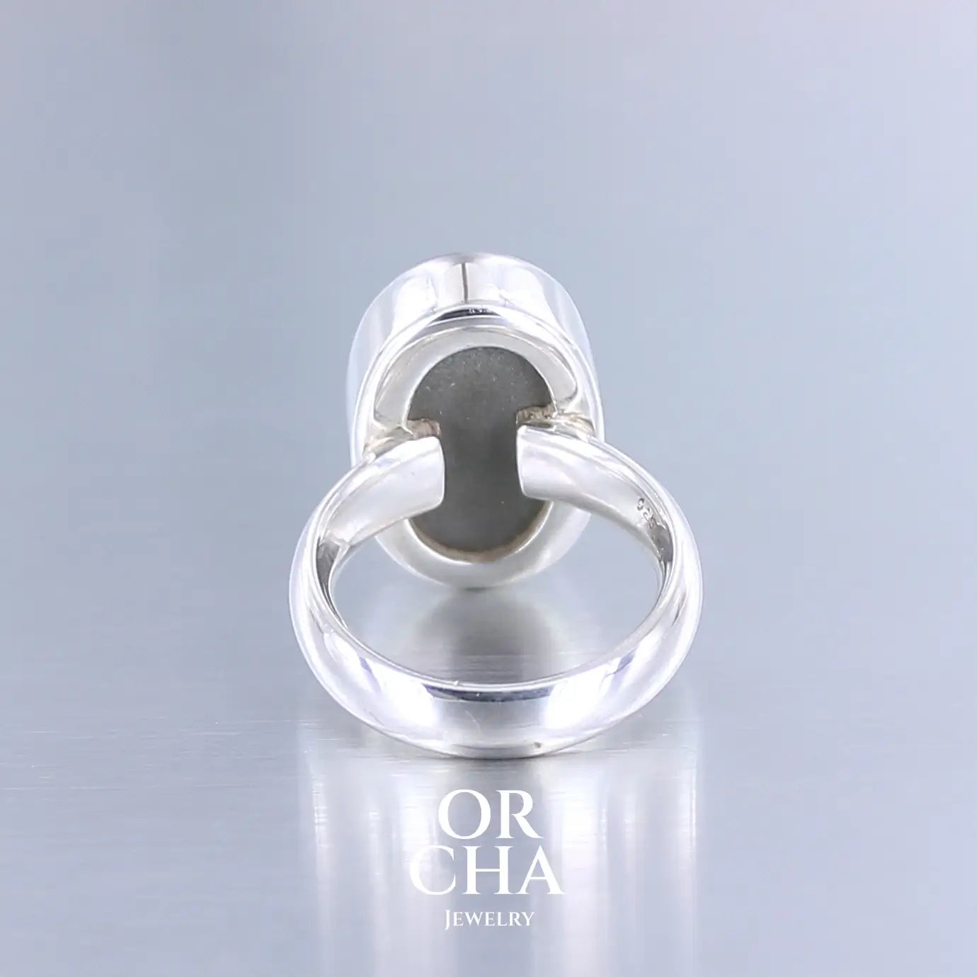 Bague en argent avec pyrite brute - Essential
