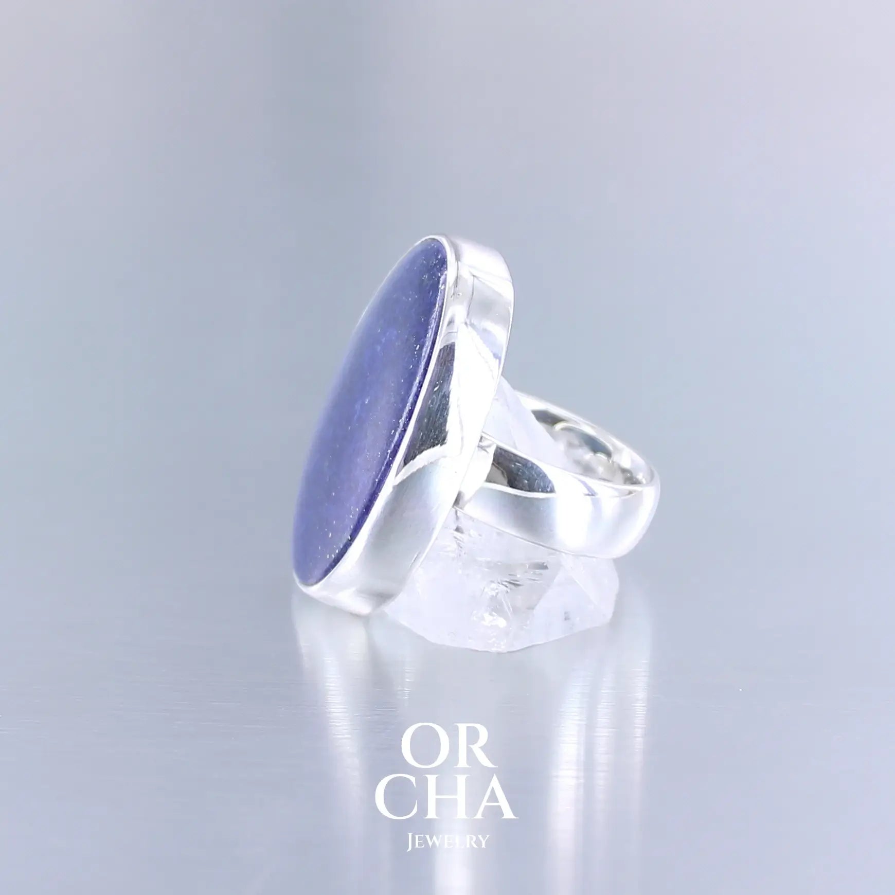 Bague en argent avec Lapis Lazuli - Essential